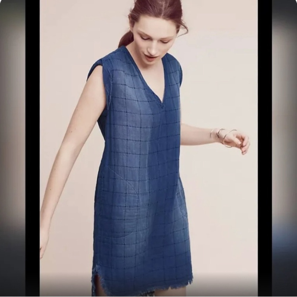 Cloth&Stone denim shirt dress